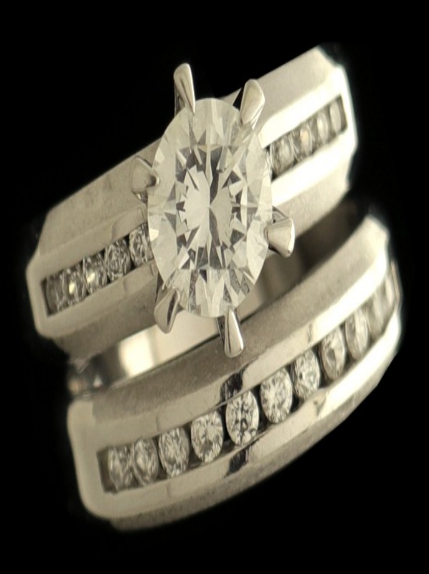 18K Gold Bridal Set